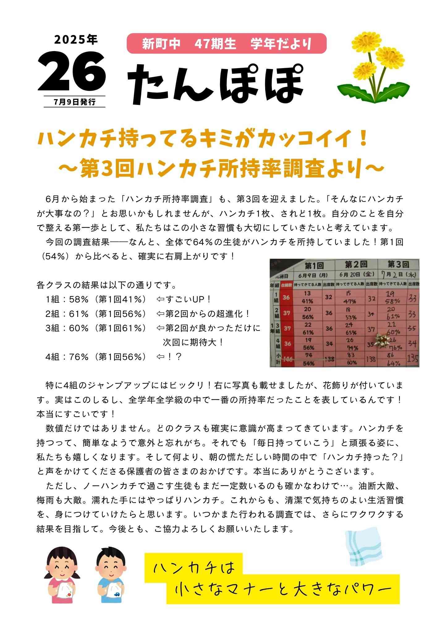令和7年7月9日学年だより26